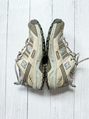 New Balance 644 V1 Walking Shoes Brown Tan Suede Gorpcore Womens 6 EU 36.5